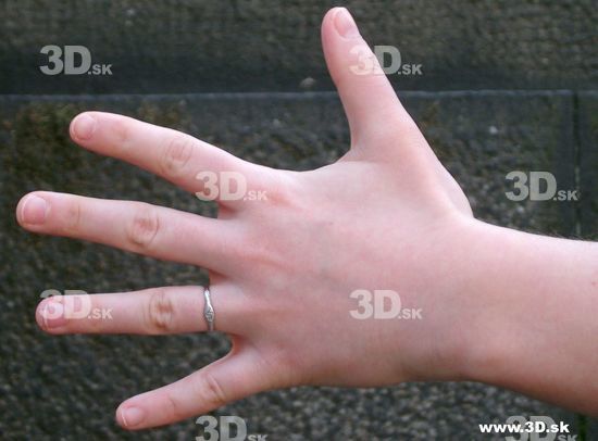 Hand Woman Hand pose White Slim Street photo references
