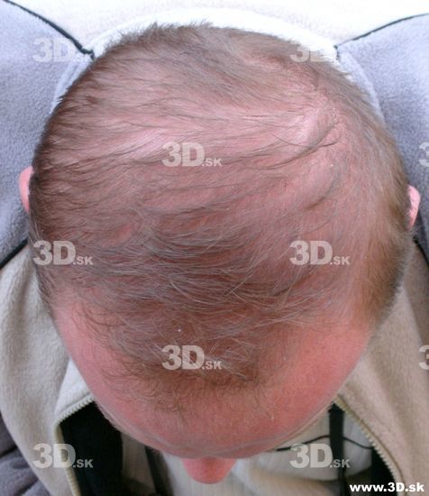 Hair Man White Casual Average
