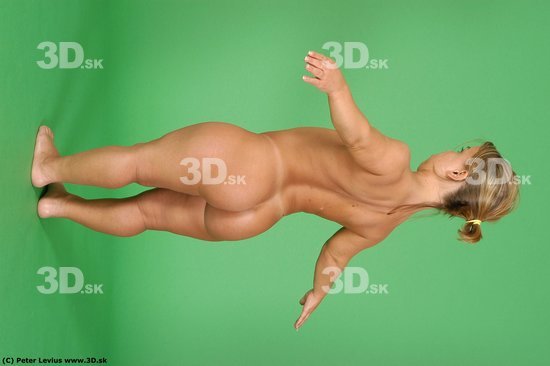 Whole Body Woman Nude Average Studio photo references