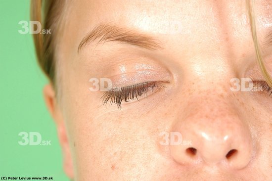 Eye Whole Body Woman Average Studio photo references