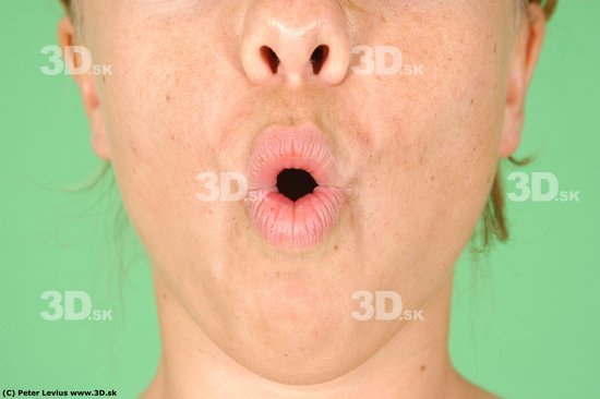 Mouth Whole Body Phonemes Woman Average Studio photo references