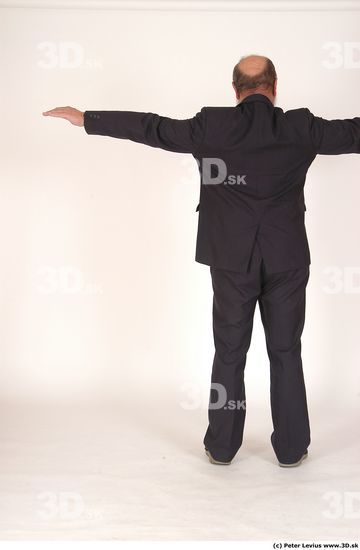 Whole Body Man Hand pose Underwear Formal Overweight Studio photo references