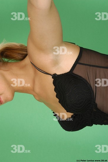 Chest Whole Body Phonemes Woman Hand pose Underwear Slim Studio photo references