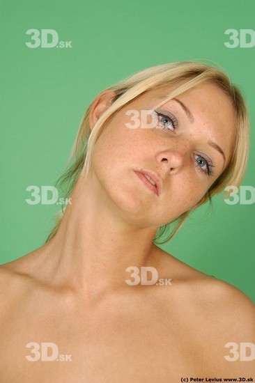 Whole Body Head Phonemes Woman Hand pose Animation references Nude Underwear Slim Studio photo references