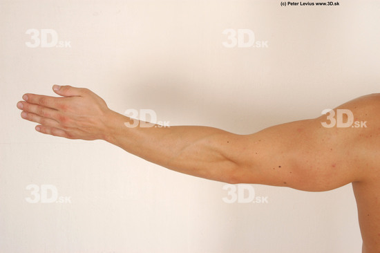 Arm Whole Body Man Animation references Tattoo Nude Muscular Studio photo references