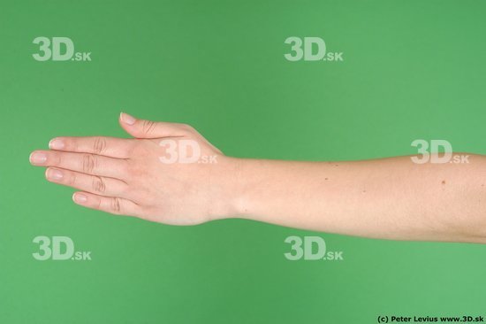 Forearm Woman Hand pose White Nude Average