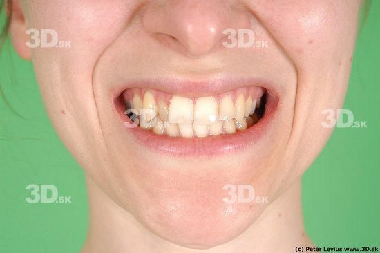 Teeth Emotions Woman White Average