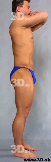 Whole Body Man Artistic poses Underwear Average Studio photo references