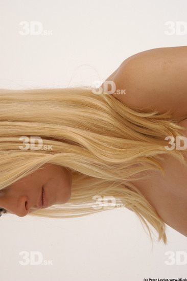 Hair Woman White Slim