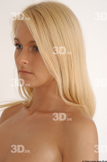 Hair Woman White Slim