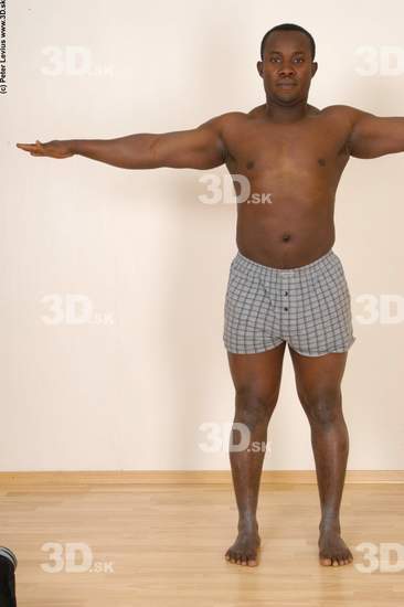 Hand Whole Body Man Hand pose Underwear Average Studio photo references