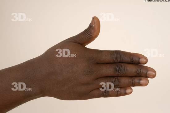 Hand Whole Body Man Hand pose Animation references Nude Underwear Average Studio photo references