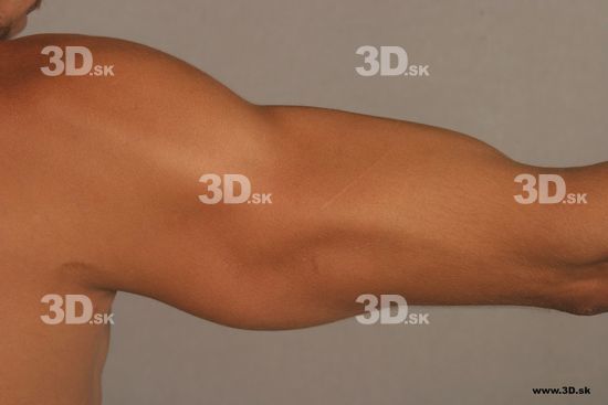 Arm Man Nude Athletic Studio photo references