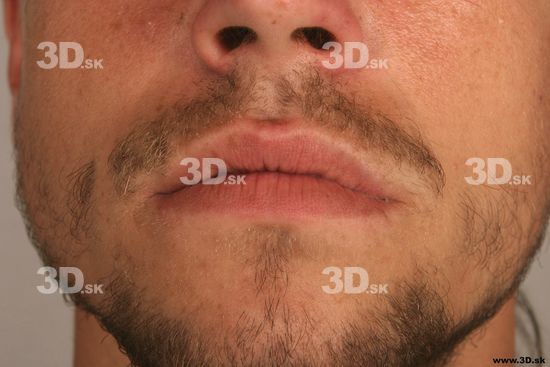 Mouth Man Nude Athletic Studio photo references