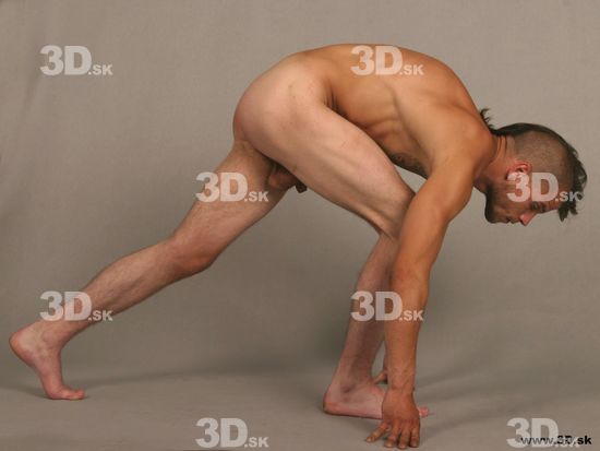 Whole Body Man Artistic poses Nude Athletic Studio photo references