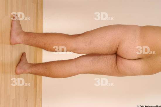 Leg Man White Nude Overweight