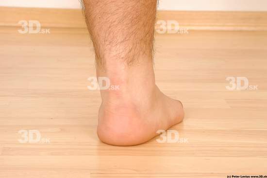 Foot Man White Nude Overweight
