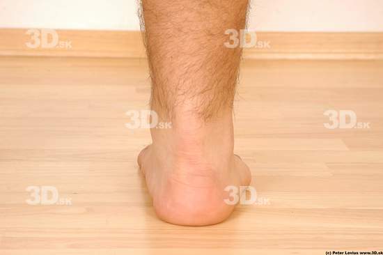 Foot Man White Nude Overweight