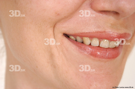 Teeth Woman White Nude Slim