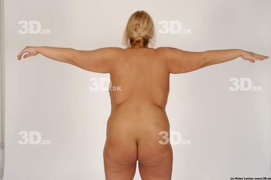 Upper Body Whole Body Emotions Woman Artistic poses Tattoo Nude Underwear Slim Overweight Studio photo references