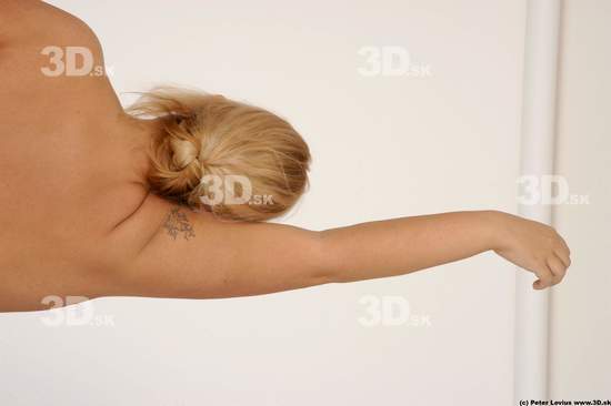 Arm Whole Body Emotions Woman Artistic poses Animation references Tattoo Nude Underwear Slim Overweight Studio photo references