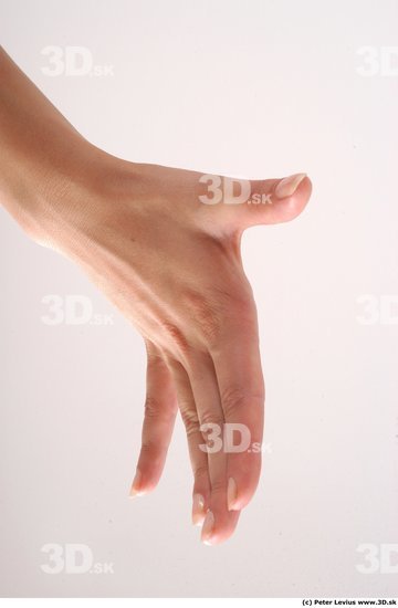 Hand Woman Hand pose White Nude Muscular