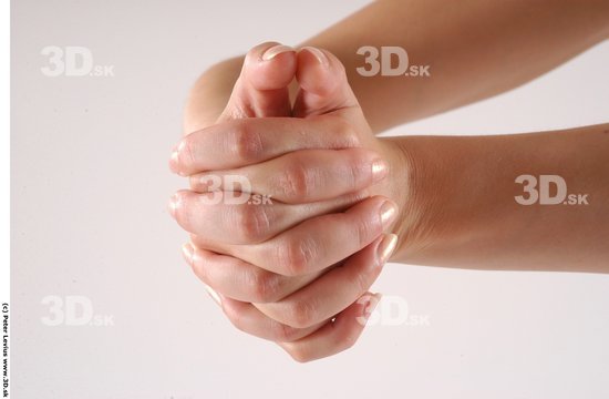 Hand Woman Hand pose White Nude Muscular