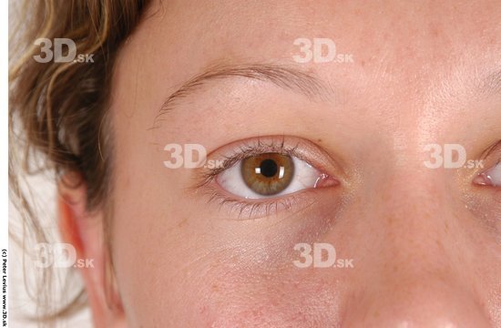 Eye Woman White Muscular