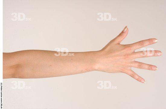 Forearm Woman Hand pose White Nude Muscular