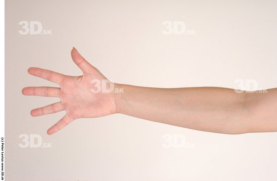 Forearm Woman Hand pose White Nude Muscular