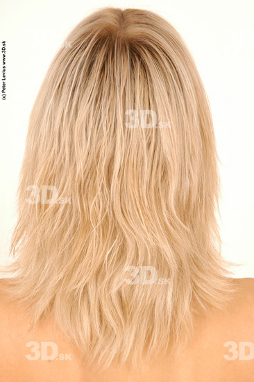 Hair Woman White Slim