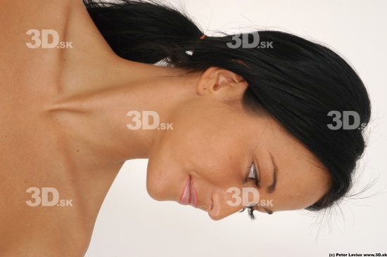 Whole Body Head Emotions Woman Hand pose Animation references Nude Underwear Chubby Studio photo references