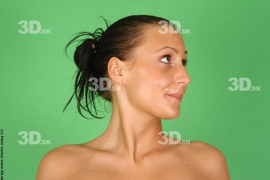 Head Woman Animation references White Nude Slim
