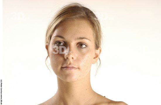 Neck Woman Animation references White Nude Slim