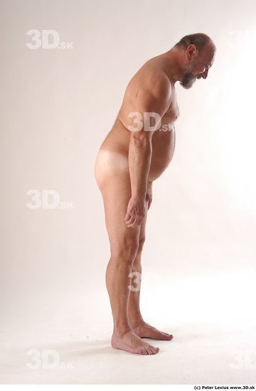 Man White Chubby Male Studio Poses