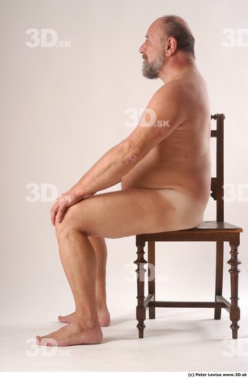 Man White Chubby Male Studio Poses