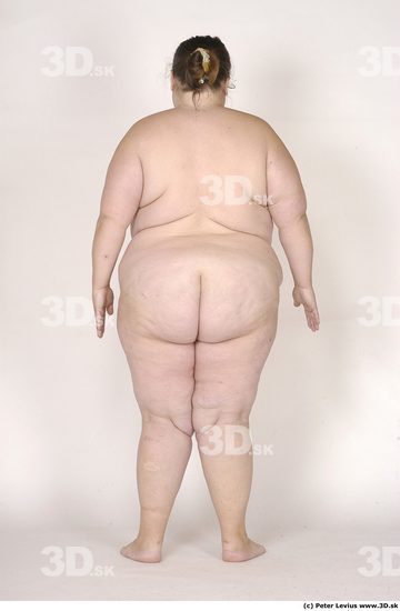 Whole Body Woman White Nude Overweight