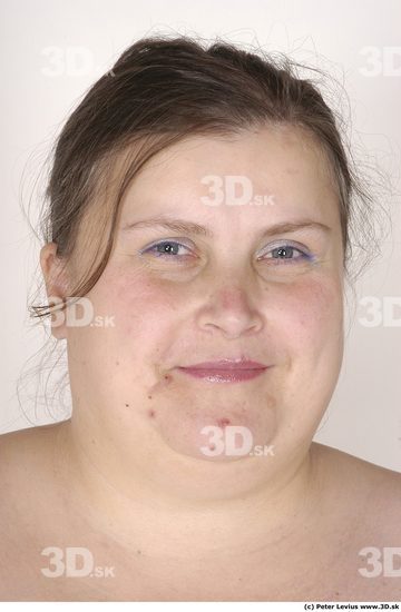Head Emotions Woman White Nude Overweight