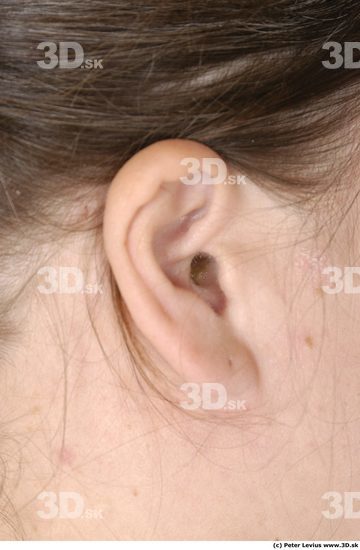 Ear Woman White Overweight