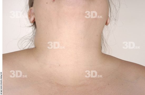 Neck Woman White Nude Overweight