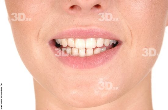 Mouth Whole Body Woman Animation references White Underwear Shoes Slim