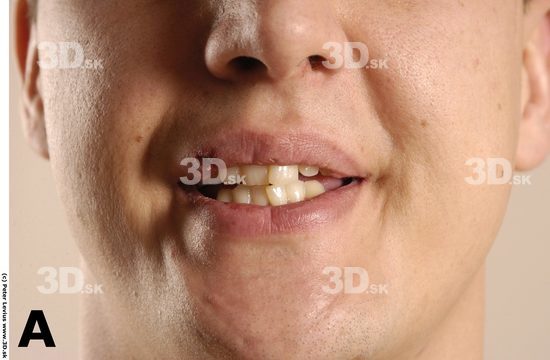 Mouth Whole Body Man Average Studio photo references