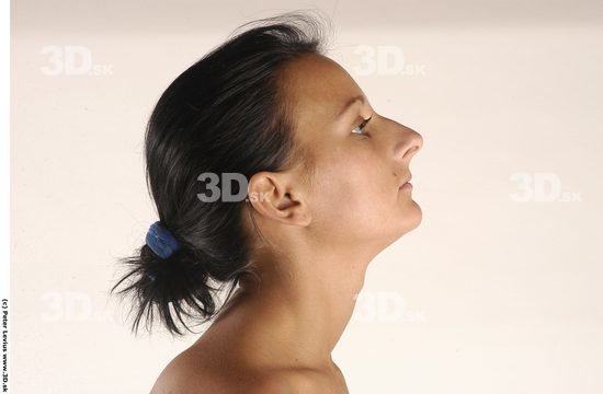 Neck Whole Body Phonemes Woman Animation references Nude Slim Studio photo references