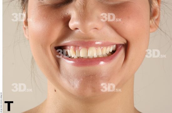 Mouth Phonemes Woman White Chubby