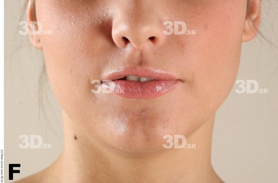 Mouth Phonemes Woman White Chubby