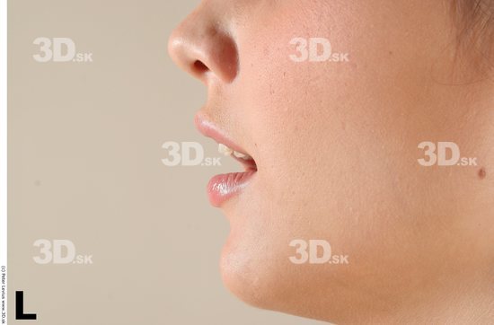 Mouth Phonemes Woman White Chubby