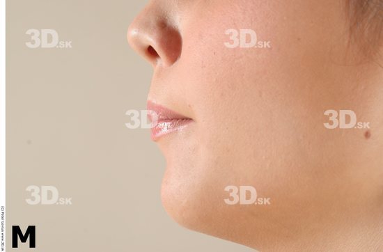 Mouth Phonemes Woman White Chubby