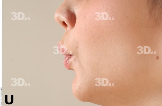 Mouth Phonemes Woman White Chubby