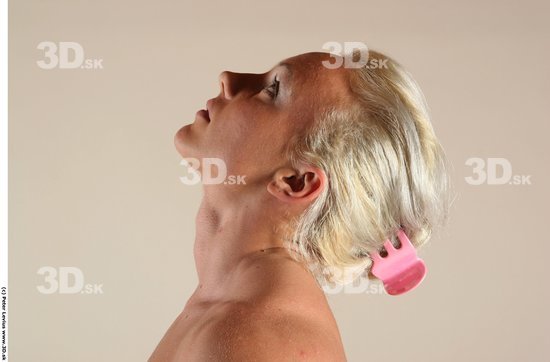Neck Woman Animation references White Nude Muscular
