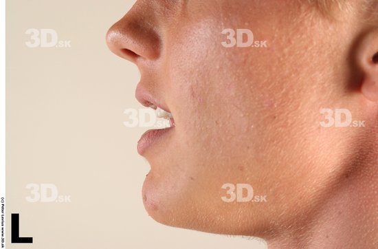 Cheek Phonemes Woman White Muscular